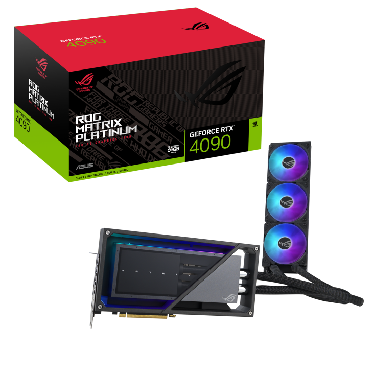ASUS ROG Matrix GeForce RTX 4090 Platinum Graphics Card | 24GB GDDR6X