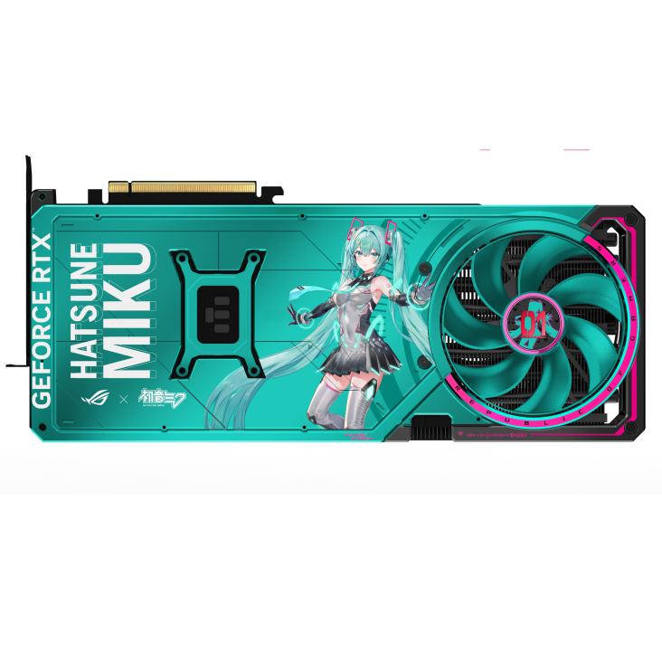 ASUS ROG Astral GeForce RTX 5080 OC Hatsune Miku Edition Graphics Card | 16GB GDDR7
