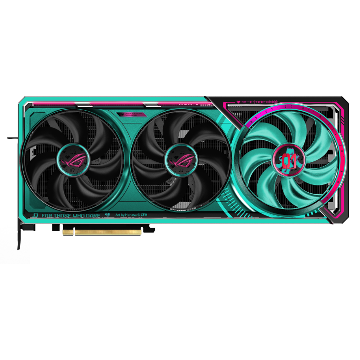ASUS ROG Astral GeForce RTX 5080 OC Hatsune Miku Edition Graphics Card | 16GB GDDR7