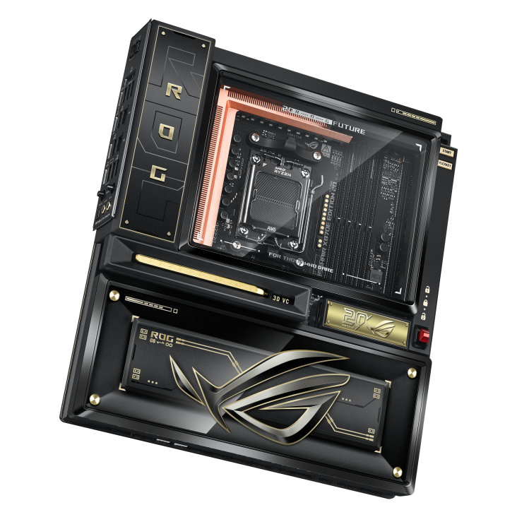 ASUS ROG Crosshair X870E Edition 20 Motherboard | AM5 | DDR5 | WiFi 7 | 10GbE | USB4