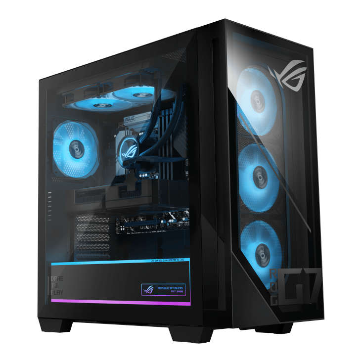 ASUS ROG G700 2025 Gaming Desktop | Core Ultra 7, RTX 5060, 16GB RAM, 1TB SSD