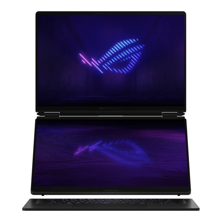 ASUS ROG Zephyrus Duo 2026 GX651 16" Dual-Screen Gaming Laptop | Intel Core Ultra 9, RTX 5070 Ti, 32GB RAM, 1TB SSD