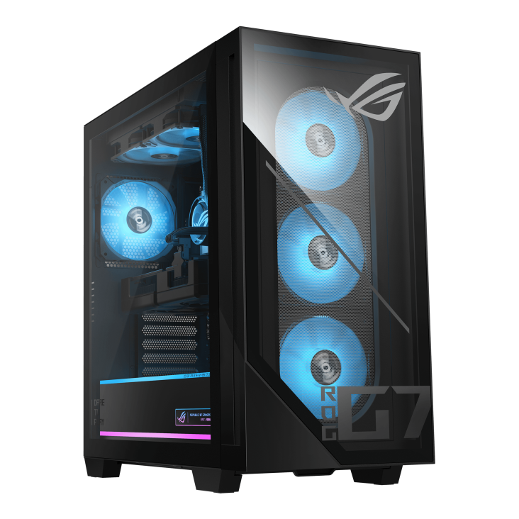 ASUS ROG G700 2025 Gaming Desktop | Core Ultra 7, RTX 5060, 16GB RAM, 1TB SSD