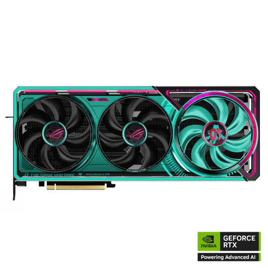 ASUS ROG Astral GeForce RTX 5080 OC Hatsune Miku Edition Graphics Card | 16GB GDDR7
