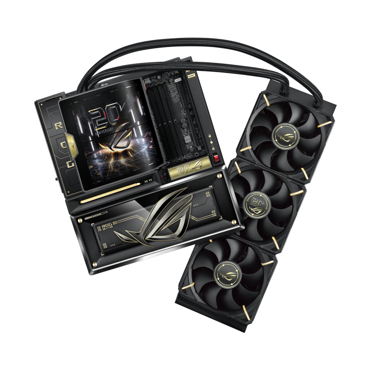 ASUS ROG Crosshair X870E Edition 20 Motherboard | AM5 | DDR5 | WiFi 7 | 10GbE | USB4
