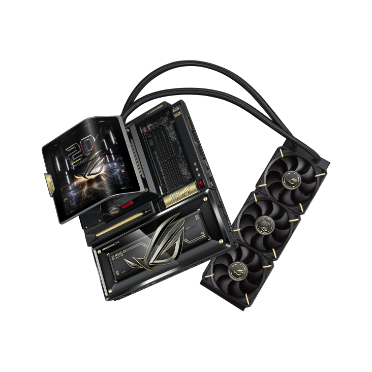 ASUS ROG Crosshair X870E Edition 20 Motherboard | AM5 | DDR5 | WiFi 7 | 10GbE | USB4