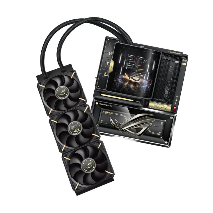 ASUS ROG Crosshair X870E Edition 20 Motherboard | AM5 | DDR5 | WiFi 7 | 10GbE | USB4