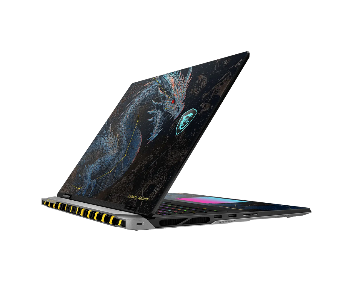 MSI Titan 18 HX Dragon Edition Draco Epic Gaming Laptop | RTX 5090 | 18" UHD+ 240Hz