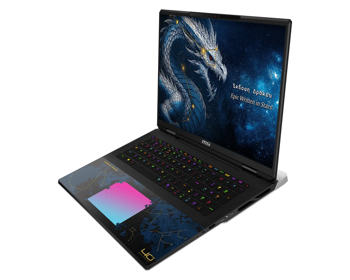 MSI Titan 18 HX Dragon Edition Draco Epic Gaming Laptop | RTX 5090 | 18" UHD+ 240Hz